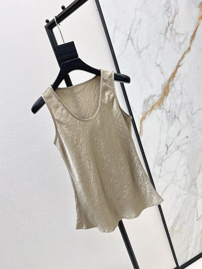 Row 25ss satin vest