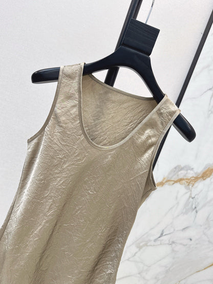 Row 25ss satin vest