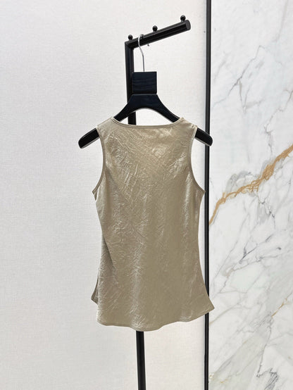 Row 25ss satin vest