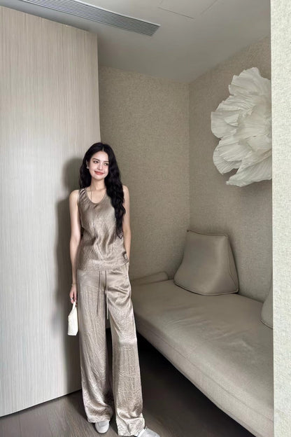 Row 25ss satin vest