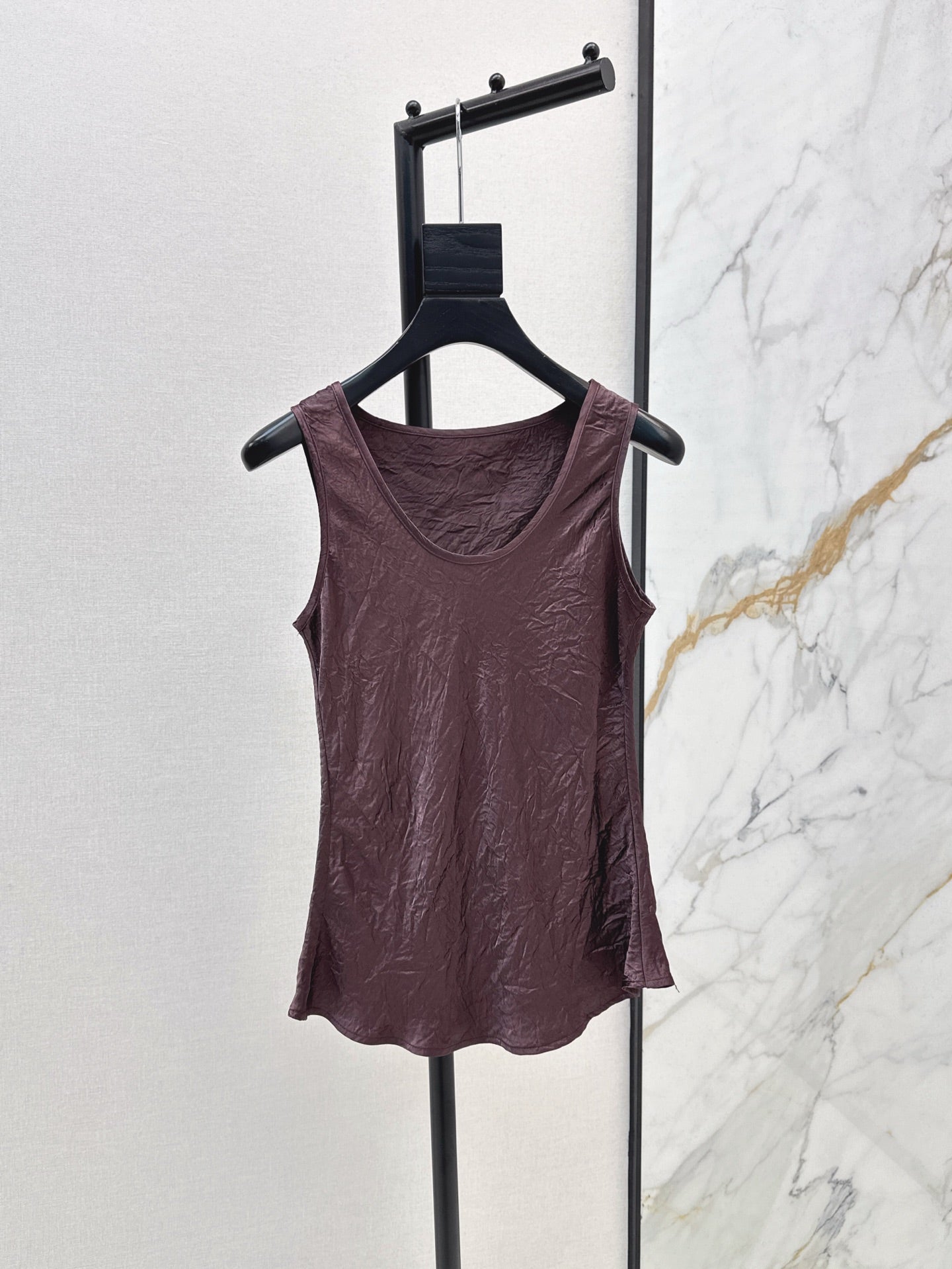 Row 25ss satin vest