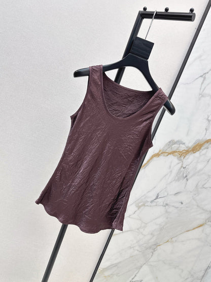 Row 25ss satin vest