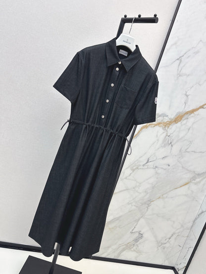 Mon 25ss drawstring dress