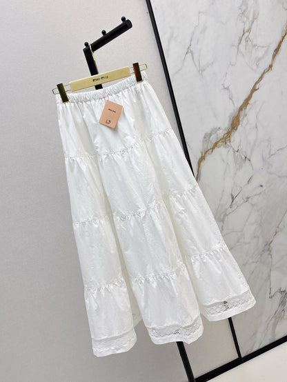 Miu 25ss lace skirt