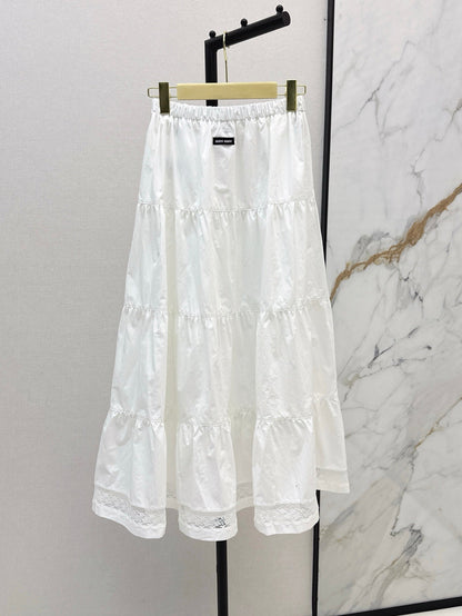 Miu 25ss lace skirt