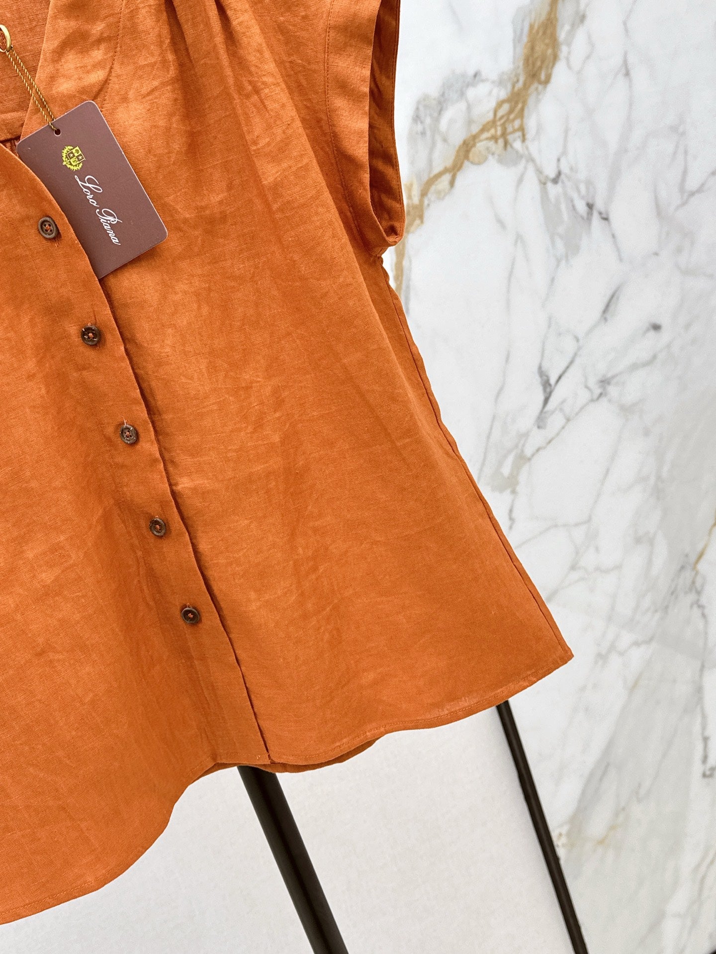 Loro 25ss linen vest