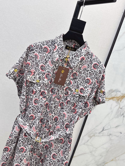 Loro 25ss linen dress
