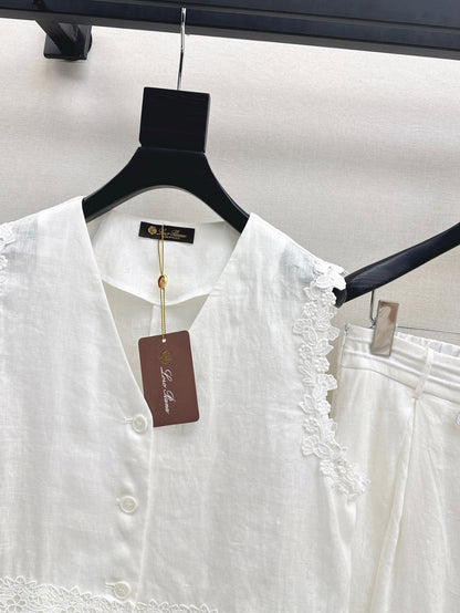 Loro 25ss linen suit