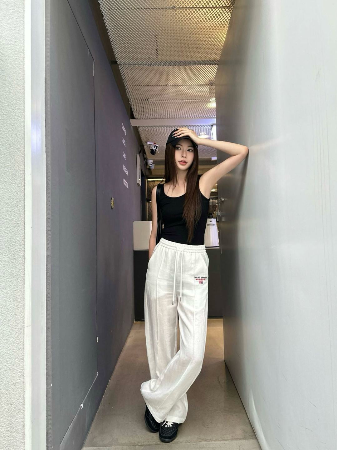 Wang 25ss linen pants