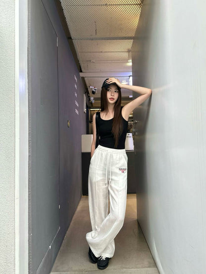 Wang 25ss linen pants