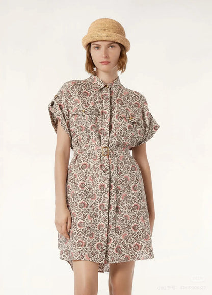 Loro 25ss linen dress