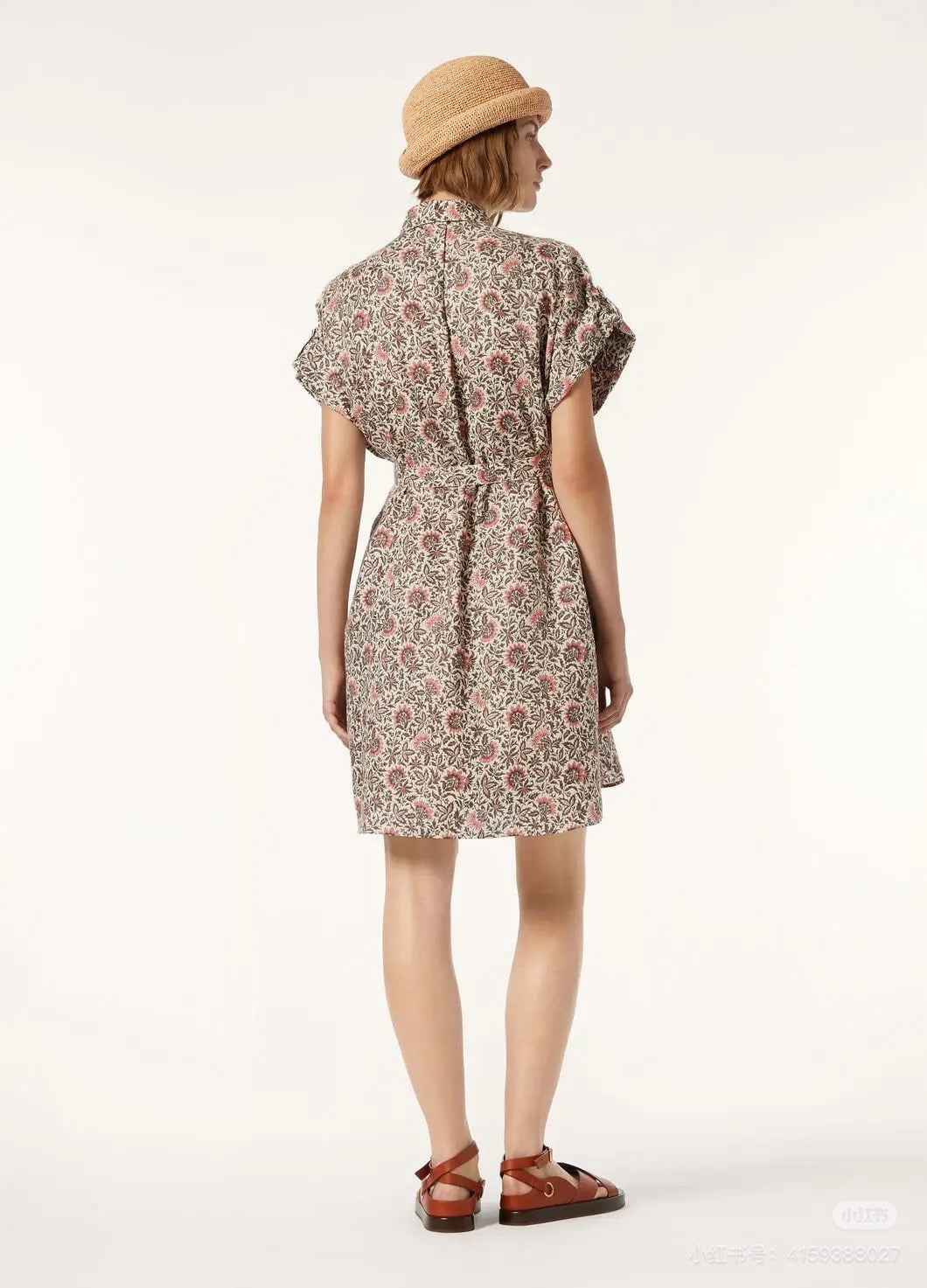 Loro 25ss linen dress