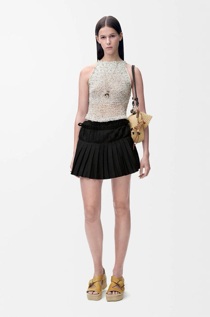 Loe 25ss pleated skirt