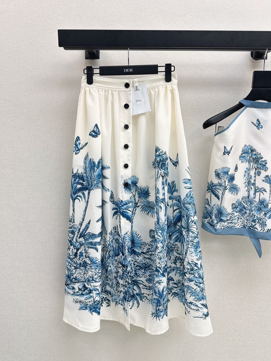 CD 25ss print skirt