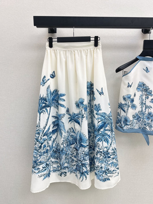 CD 25ss print skirt