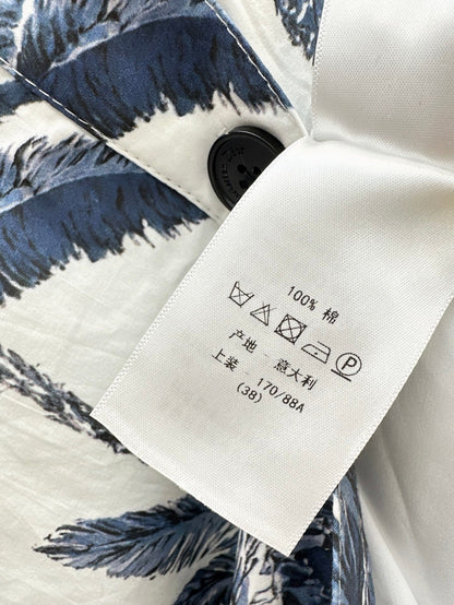 CD 25ss print hooded vest