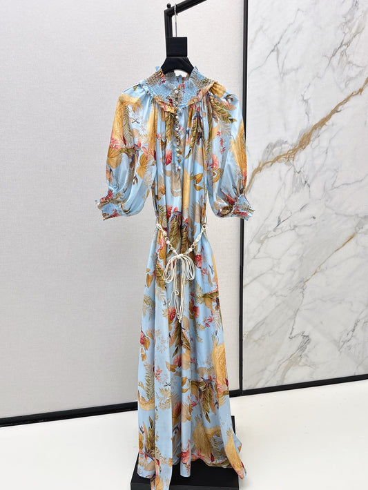 Zimm 25ss Silk dress