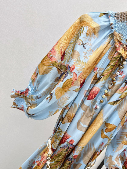 Zimm 25ss Silk dress