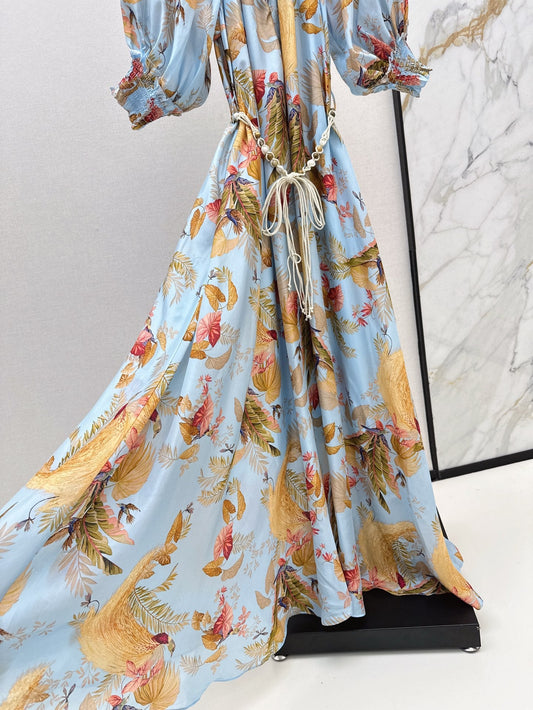 Zimm 25ss Silk dress