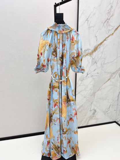 Zimm 25ss Silk dress