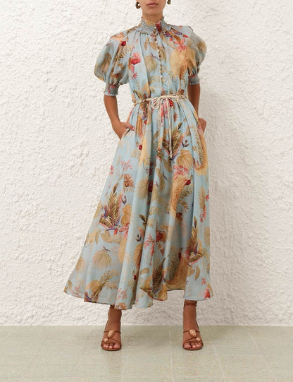 Zimm 25ss Silk dress