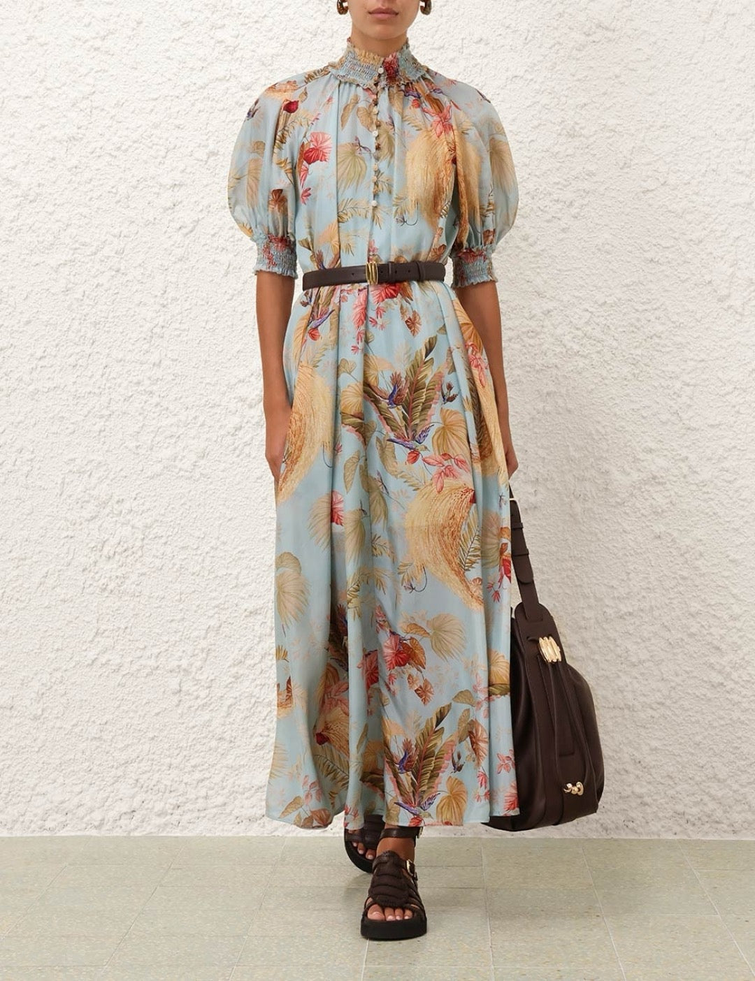 Zimm 25ss Silk dress