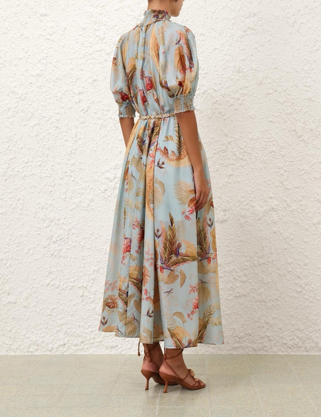 Zimm 25ss Silk dress