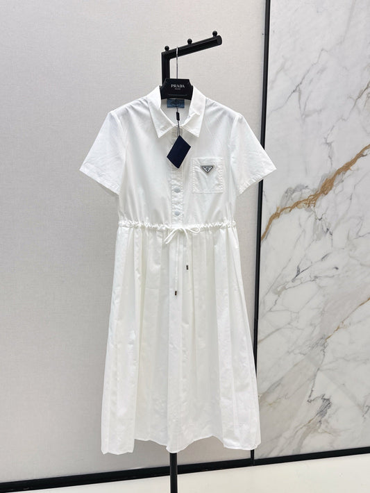 Pra 25ss drawstring dress