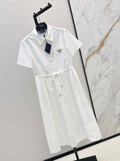 Pra 25ss drawstring dress