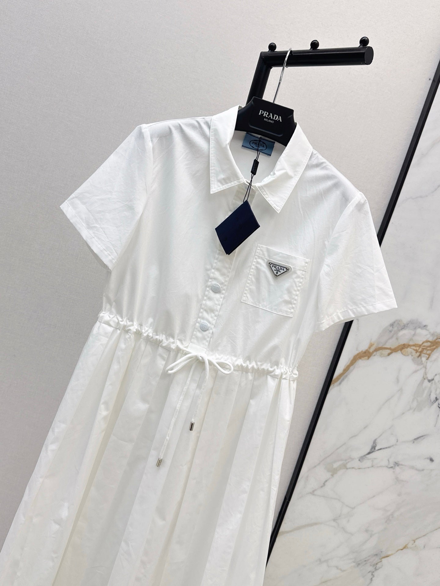 Pra 25ss drawstring dress