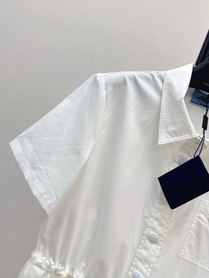 Pra 25ss drawstring dress