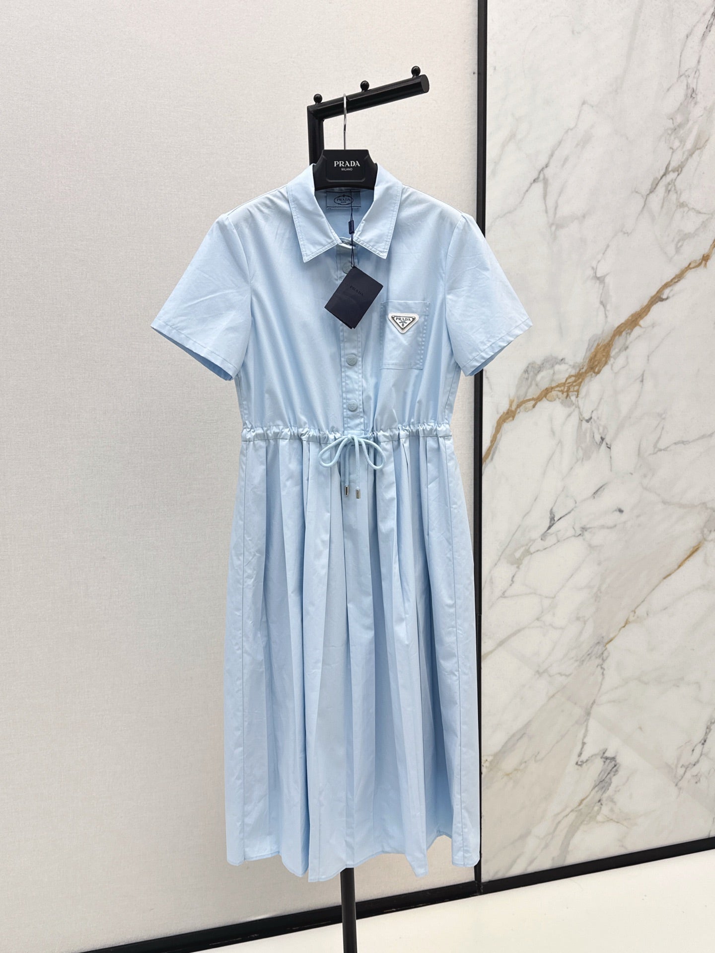 Pra 25ss drawstring dress