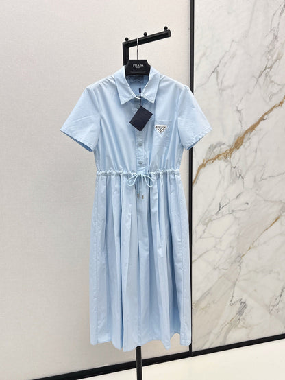 Pra 25ss drawstring dress