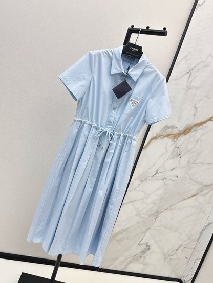 Pra 25ss drawstring dress