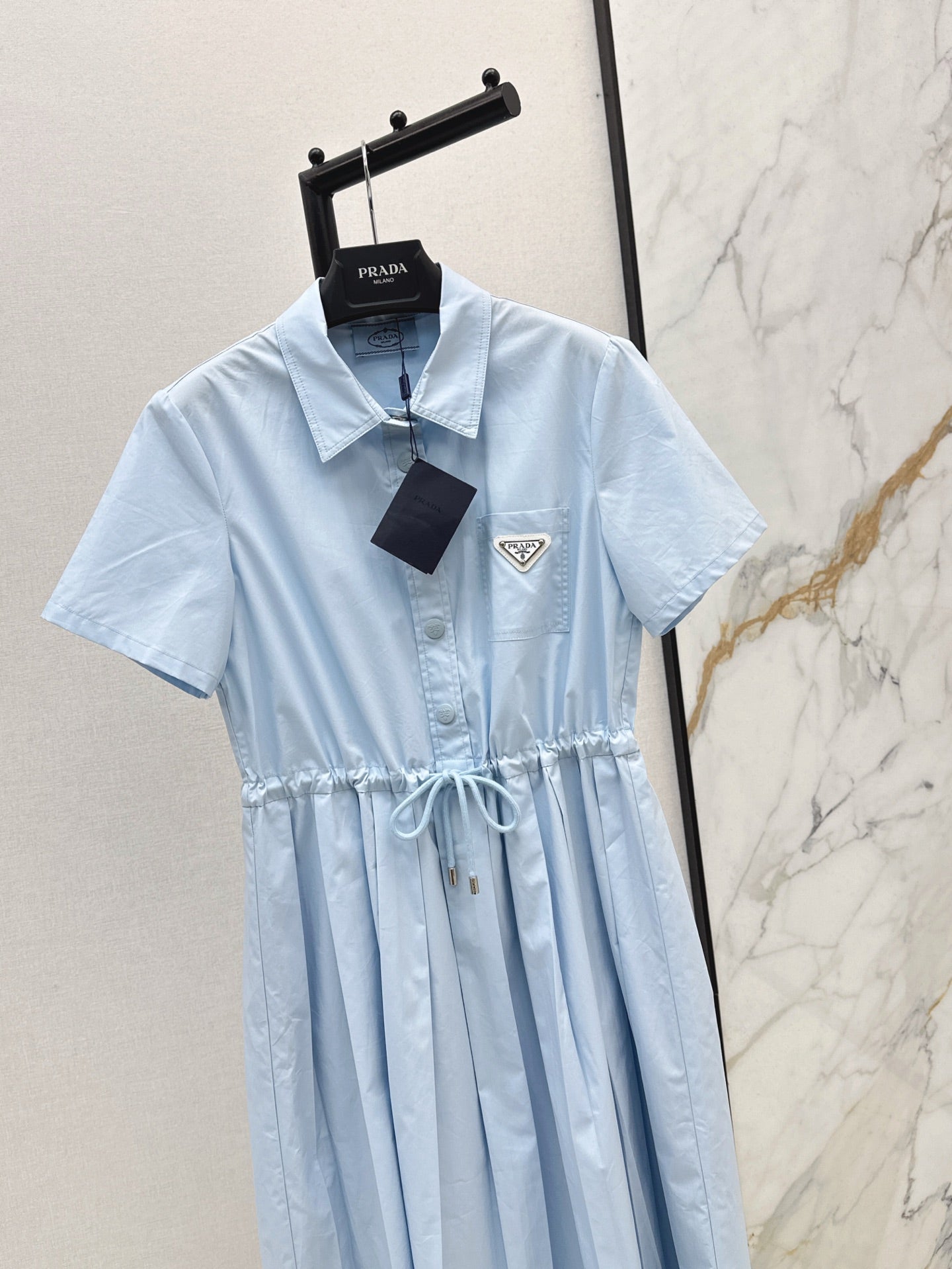 Pra 25ss drawstring dress