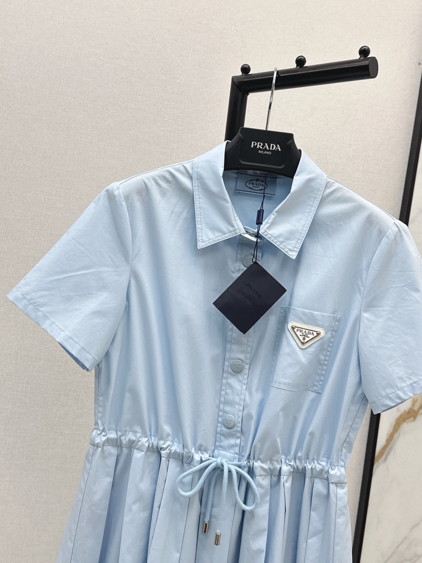 Pra 25ss drawstring dress