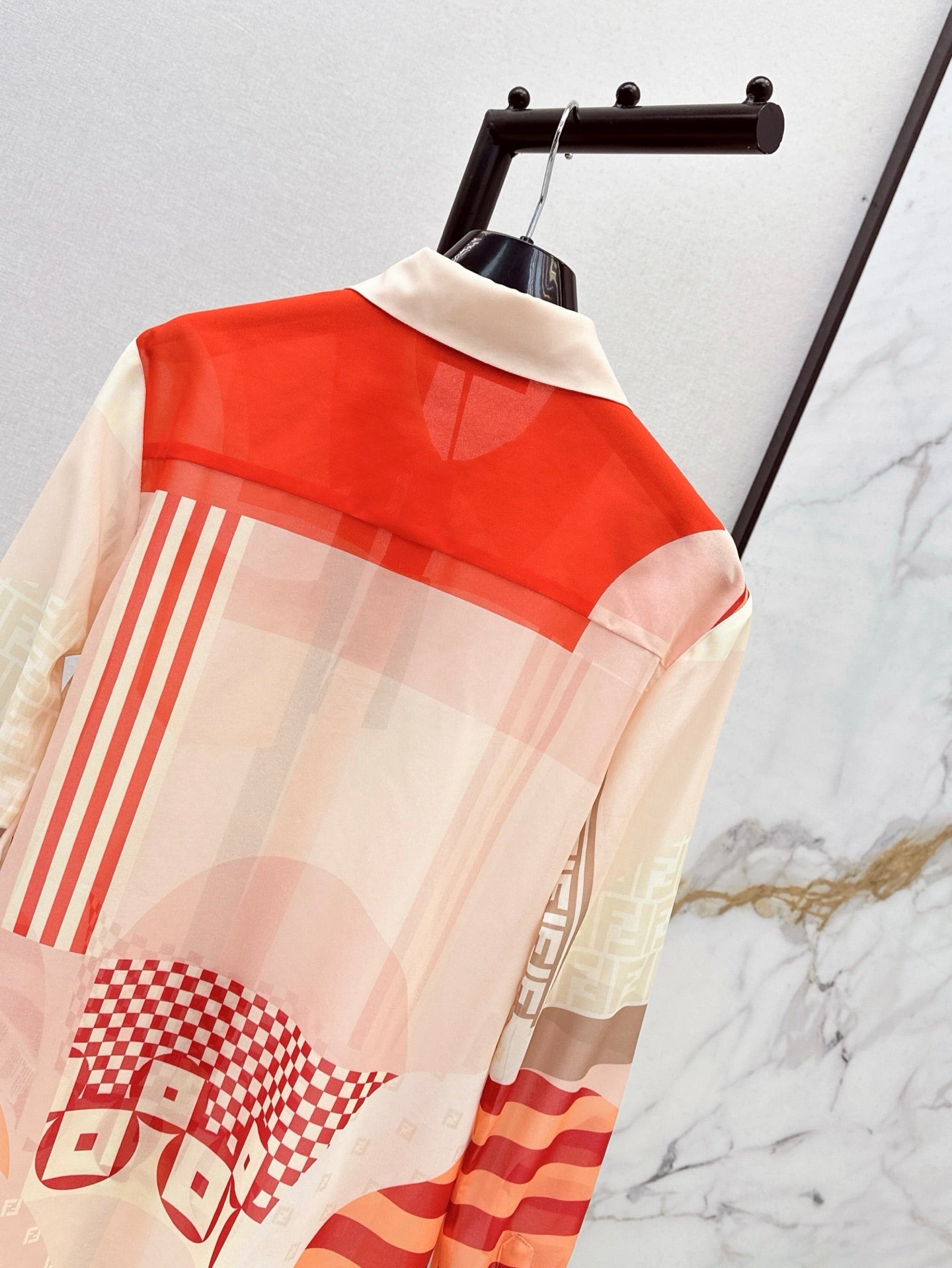 Fend 25ss print shirt