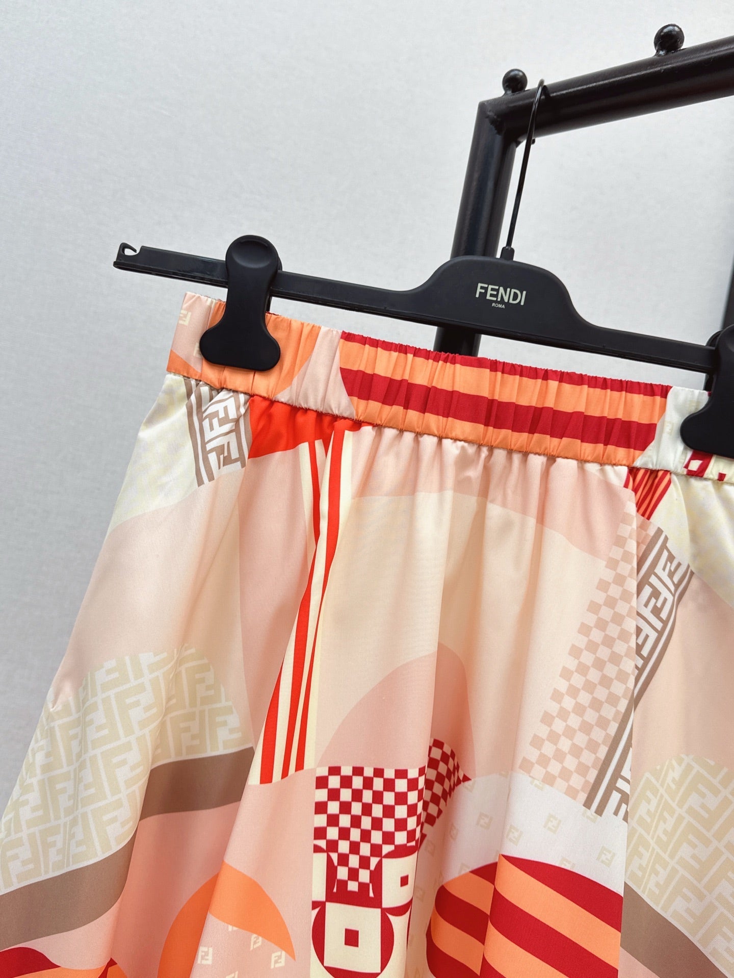 Fen 25ss print skirt