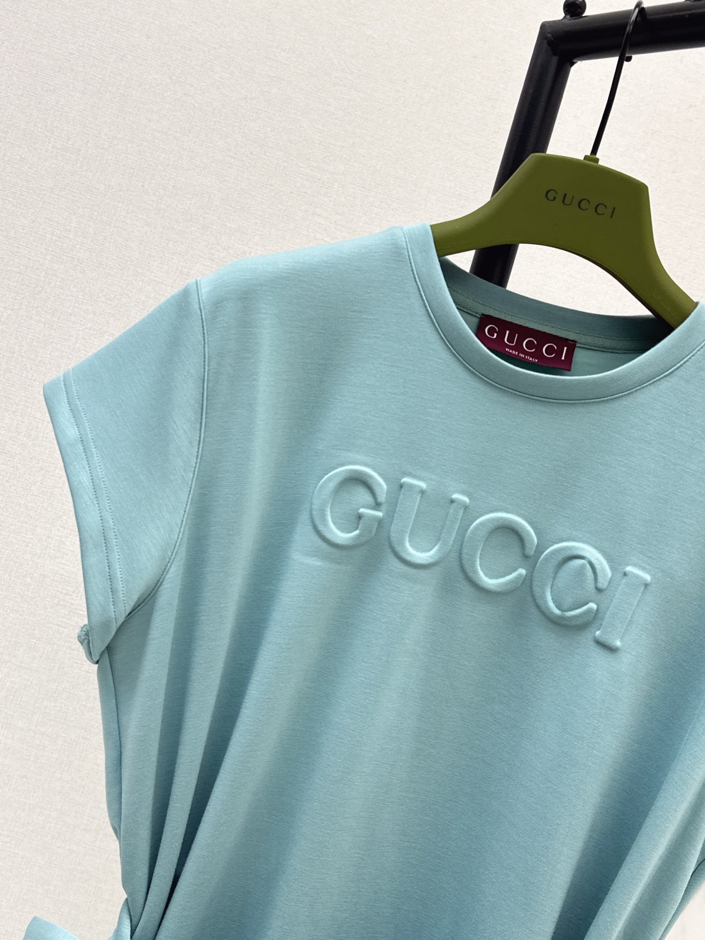 Guc 25ss embossed dress