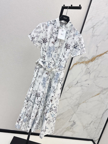 CD 25ss print dress