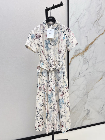 CD 25ss print dress