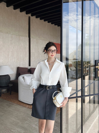 Miu 25ss shirt dress