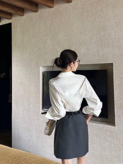 Miu 25ss shirt dress