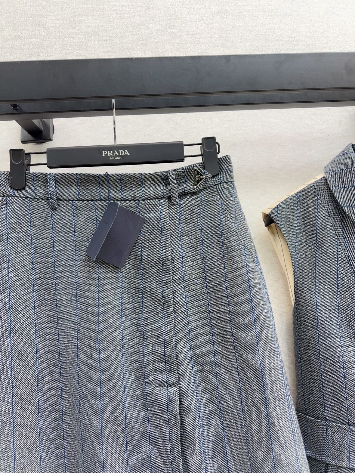 Pra 25ss wool skirt