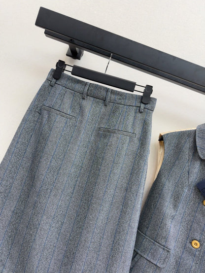Pra 25ss wool skirt