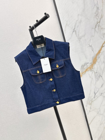 Celi 25ss denim vest