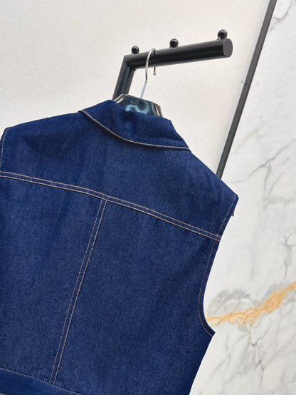 Celi 25ss denim vest