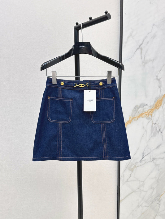 Celi 25ss denim skirt