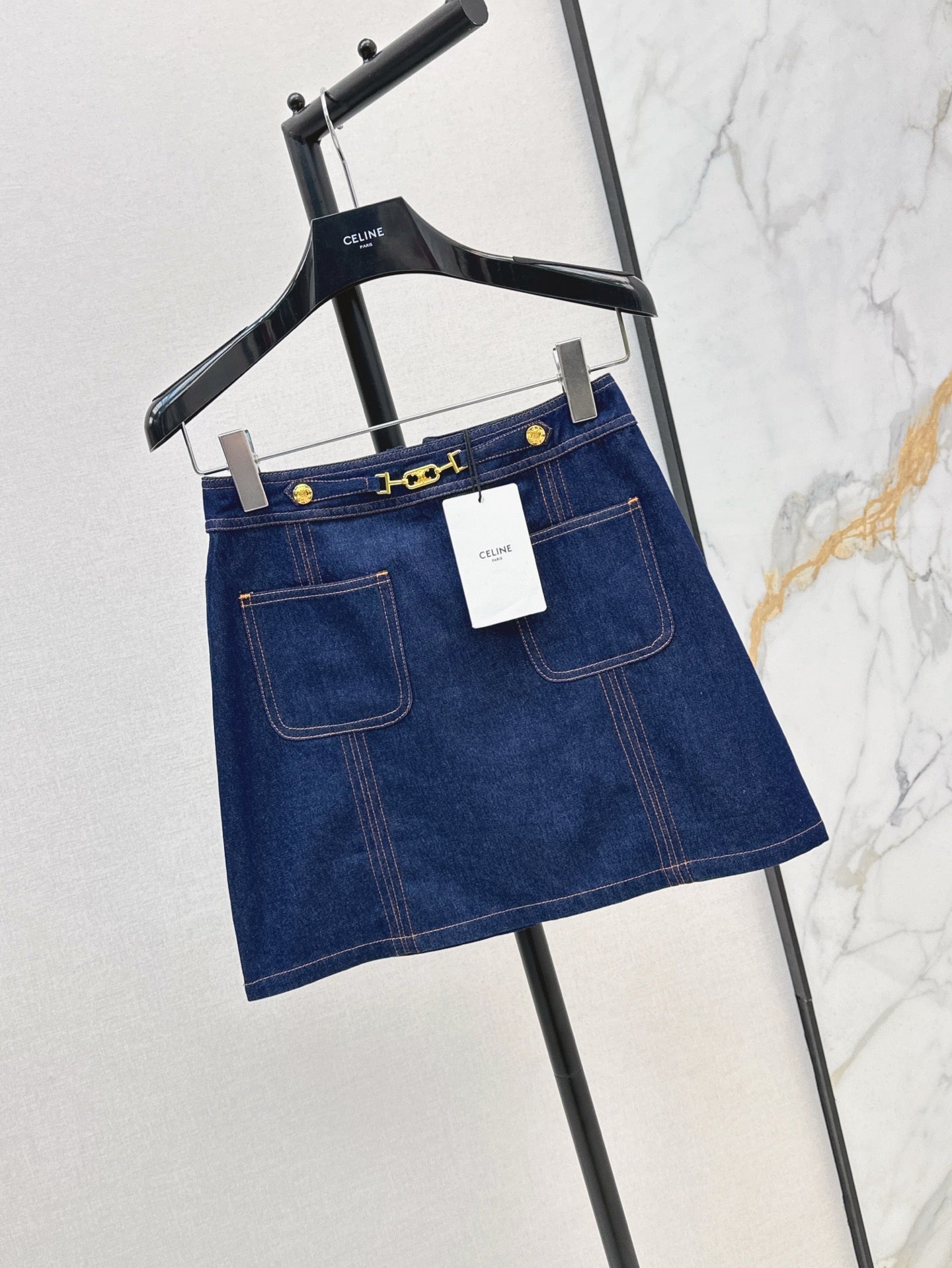 Celi 25ss denim skirt