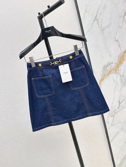 Celi 25ss denim skirt